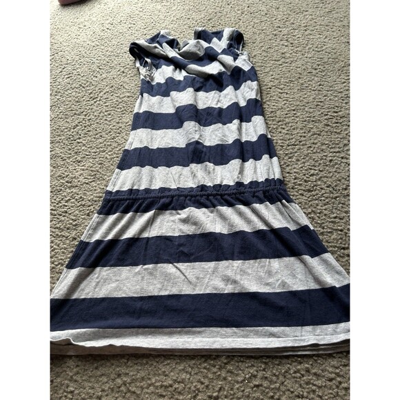 American Eagle Outfitters Women Vintage Striped Drawstring Dress Sz S/P - Picture 4 of 4